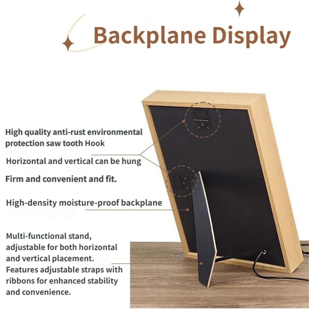 Jesus Lamp Painting Picture Frame